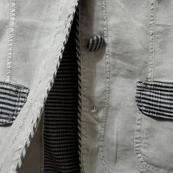 XCVI 3/4 Sleeve Linen Blend Jacket, Size XSmall, NWT - Picture 10 of 12